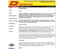 Tablet Screenshot of jopkompresory.cz
